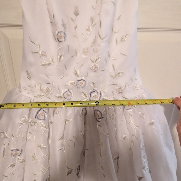 Michaelangelo wedding dress David's bridal t8322 - Picture 15 of 16